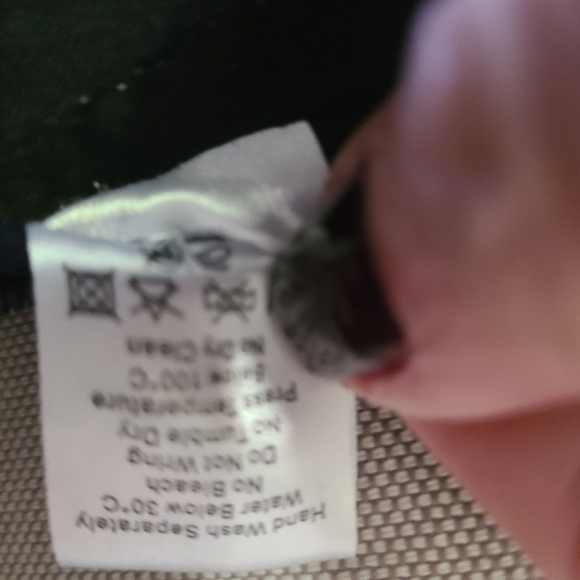 TUCKERNUCK Navy 'Ashford' Vegan Leather Side-Zip Ankle Flare High Leggings M - Picture 11 of 11